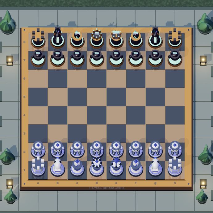 Actual Chainmates game view